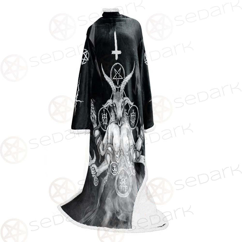 Satan Women Warrior SED-0576 Sleeved Blanket