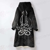 Viking Lion SED-0577 Oversized Sherpa Blanket Hoodie