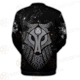 Viking Wolf Valknut SED-0578 Button Jacket