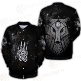 Viking Wolf Valknut SED-0578 Button Jacket