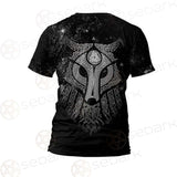 Viking Wolf Valknut SED-0578 Unisex T-shirt