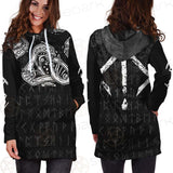 Viking Symbol Footmark SED-0579 Hoodie Dress