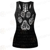 Viking Symbol Footmark SED-0579 Women Tank Top