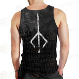 Viking Symbol Footmark SED-0579 Men Tank-tops