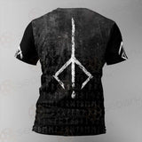 Viking Symbol Footmark SED-0579 Unisex T-shirt