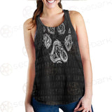 Viking Symbol Footmark SED-0579 Women Tank Top