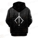 Viking Symbol Footmark SED-0579 Hoodie & Zip Hoodie Raglan