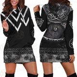 Valknut Viking Symbol SED-0580 Hoodie Dress