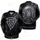 Valknut Viking Symbol SED-0580 Button Jacket