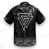 Valknut Viking Symbol SED-0580 Shirt Allover