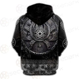 Valknut Viking Symbol SED-0580 Hoodie & Zip Hoodie Raglan