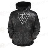 Viking Pattern Symbols SED-0581 Hoodie & Zip Hoodie