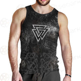 Viking Pattern Symbols SED-0581 Men Tank-tops