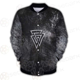 Viking Pattern Symbols SED-0581 Button Jacket