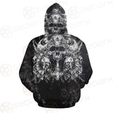 Satanic With Skulls SED-0582 Hoodie & Zip Hoodie