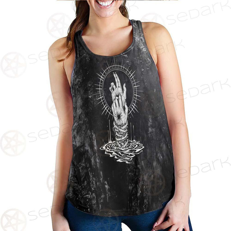 Satanic With Skulls SED-0582 Women Tank Top