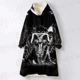The Wine Of Satan SED-0584 Oversized Sherpa Blanket Hoodie