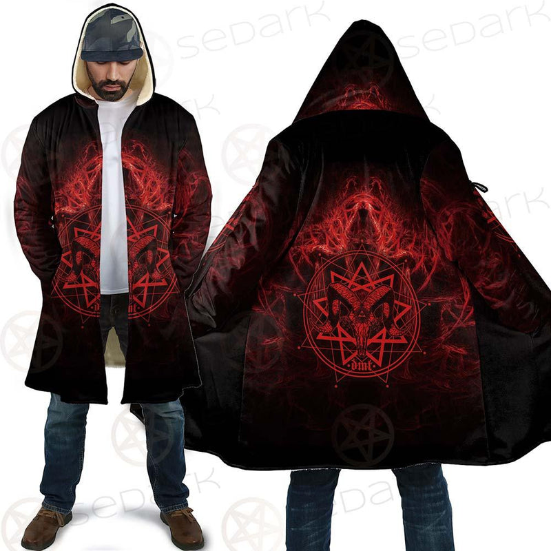 Satanic Burning Fire Flame SED-0585 Cloak