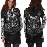 Viking Cross Stitch Pattern SED-0586 Hoodie Dress