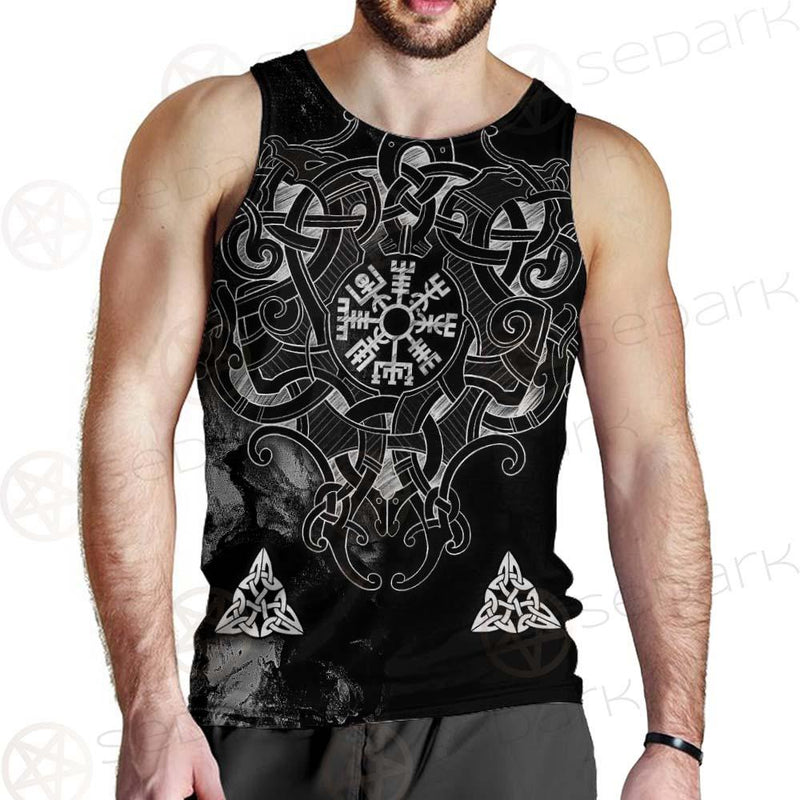 Viking Cross Stitch Pattern SED-0586 Men Tank-tops