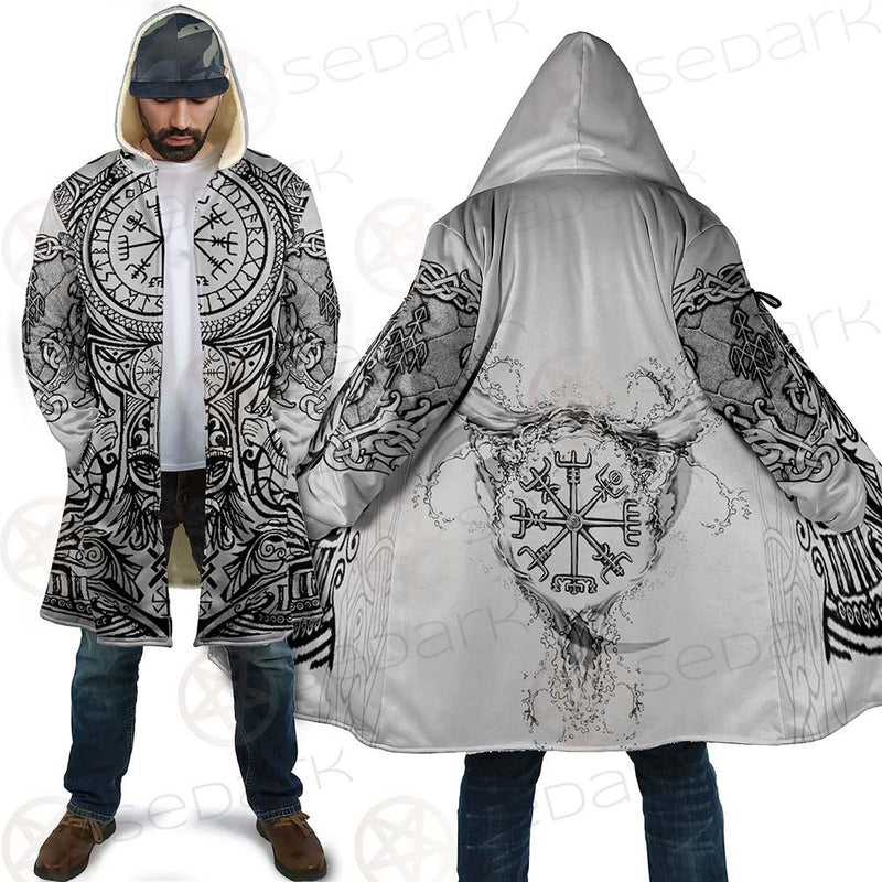 Viking Protection Rune Pattern SED-0587 Cloak