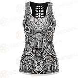 Viking Protection Rune Pattern SED-0587 Women Tank Top