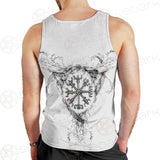 Viking Protection Rune Pattern SED-0587 Men Tank-tops