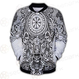 Viking Protection Rune Pattern SED-0587 Button Jacket