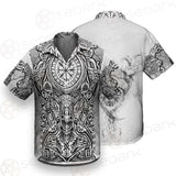 Viking Protection Rune Pattern SED-0587 Shirt Allover