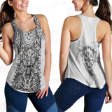 Viking Protection Rune Pattern SED-0587 Women Tank Top