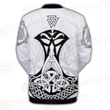 Viking Valknut With Runes SED-0588 Button Jacket