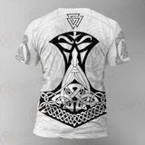 Viking Valknut With Runes SED-0588 Unisex T-shirt