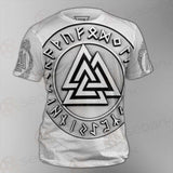 Viking Valknut With Runes SED-0588 Unisex T-shirt