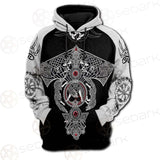 Thor Hammer Viking SED-0589 Hoodie & Zip Hoodie Raglan