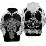 Thor Hammer Viking SED-0589 Hoodie & Zip Hoodie Raglan