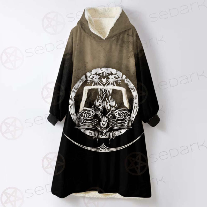 Mjolnir Viking SED-0590 Oversized Sherpa Blanket Hoodie