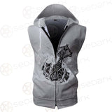 Mjolnir Thor'S Hammer SED-0591 Zip Sleeveless Hoodie