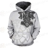 Mjolnir Pattern Viking SED-0592 Hoodie & Zip Hoodie