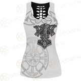 Mjolnir Pattern Viking SED-0592 Women Tank Top