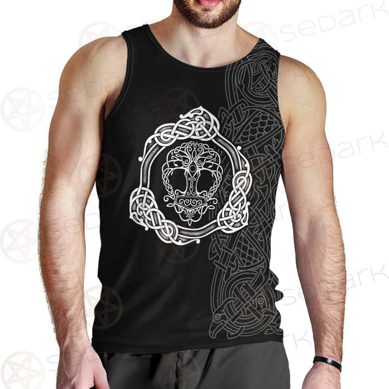 Viking Tree Pattern SED-0593 Men Tank-tops