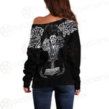 Viking Thor'S Hammer SED-0594 Off Shoulder Sweaters