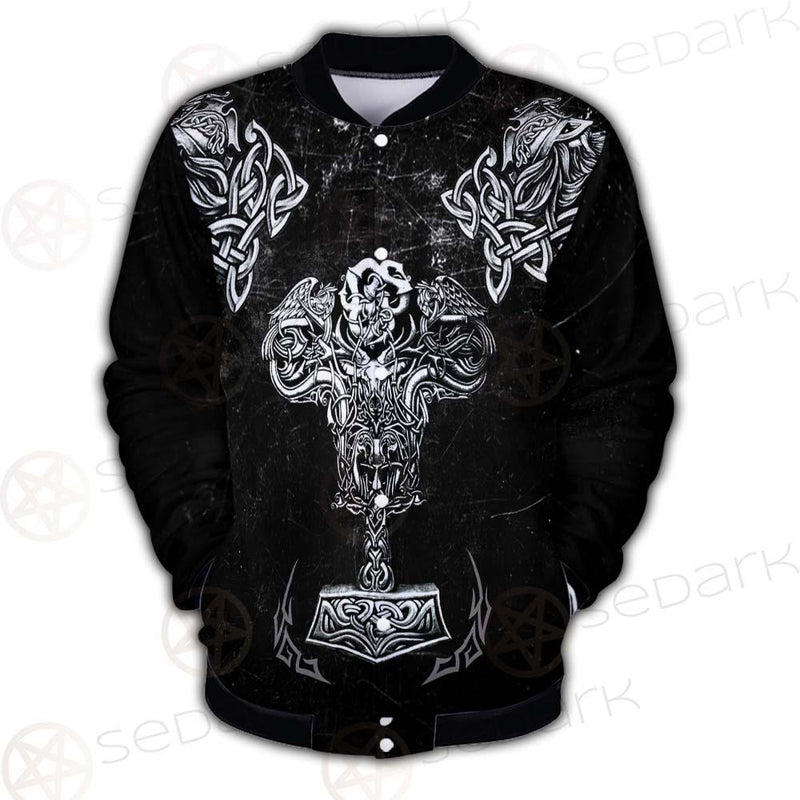 Viking Thor'S Hammer SED-0594 Button Jacket