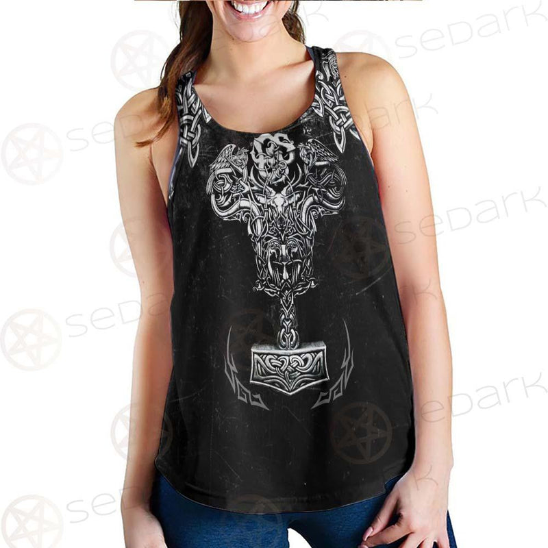 Viking Thor'S Hammer SED-0594 Women Tank Top