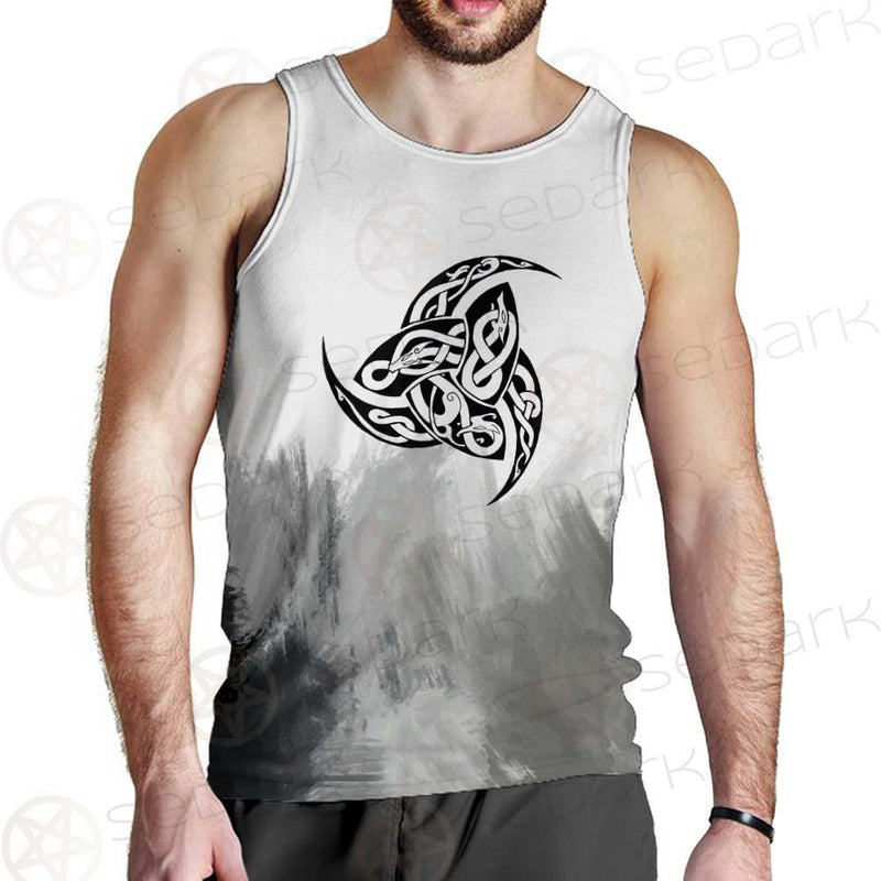 Viking Pattern Symbol SED-0595 Men Tank-tops