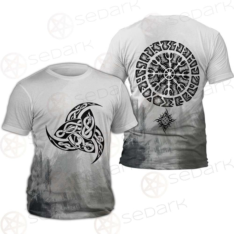 Viking Pattern Symbol SED-0595 Unisex T-shirt