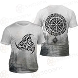 Viking Pattern Symbol SED-0595 Unisex T-shirt