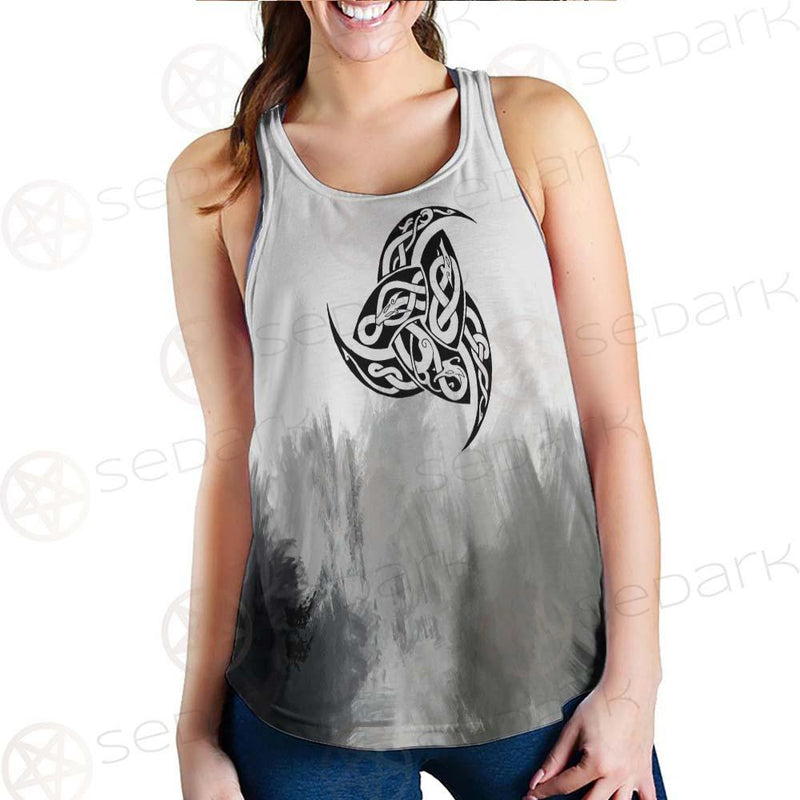 Viking Pattern Symbol SED-0595 Women Tank Top