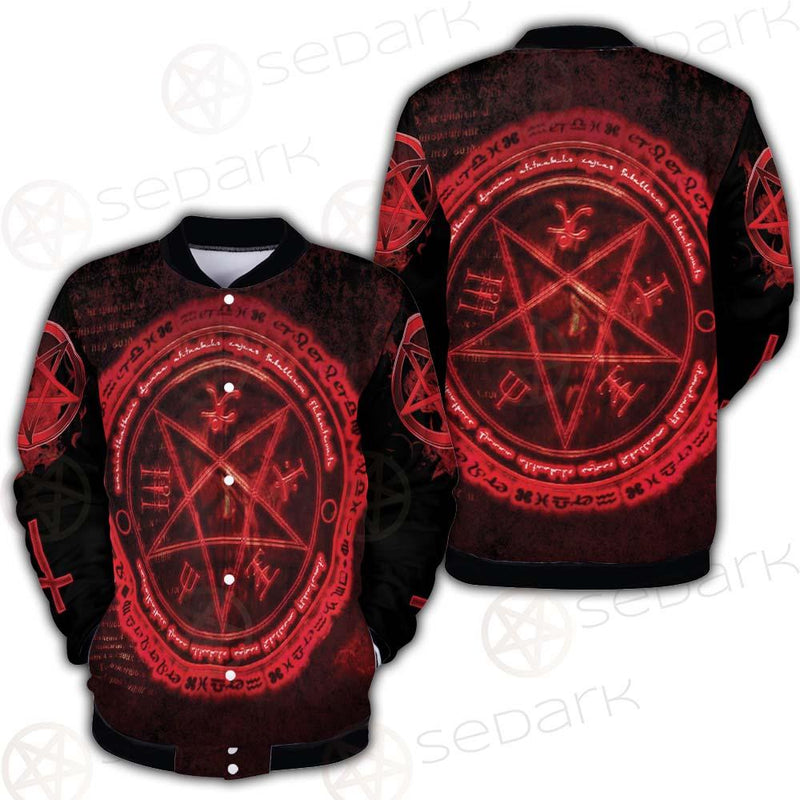 Satanic Red Art SED-0596 Button Jacket