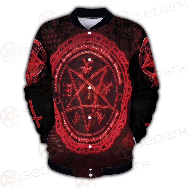 Satanic Red Art SED-0596 Button Jacket