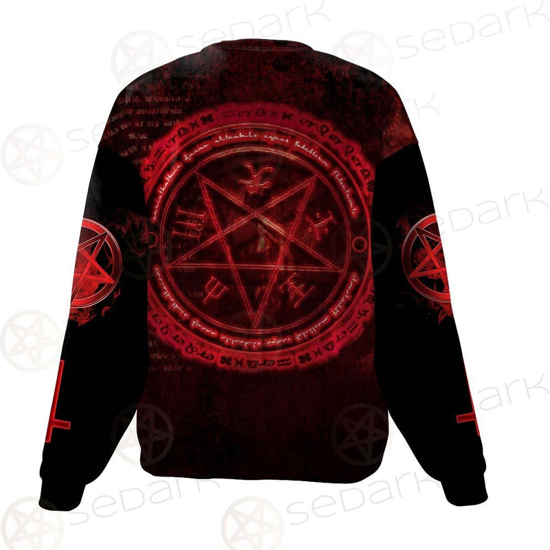 Satanic Red Art SED-0596 Unisex Sweatshirt